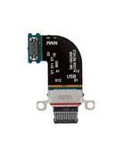 Puerto de carga USB-C con cable flex premium para Samsung Galaxy Tab S10 FE, ideal para reparación de tablet.