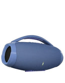 Altavoz inalámbrico rugged CRUISIN XL azul marino con asa y correa, portátil y resistente al agua.