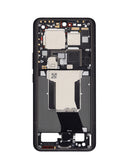 Marco intermedio negro para Xiaomi 14 Ultra, pieza de reparación de componentes de celular de BajoPPLCD.