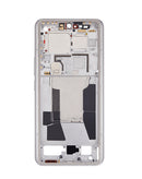 Marco intermedio blanco para Xiaomi 14 Ultra, pieza de repuesto original para reparación de pantalla y chasis.