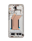 Pantalla OLED blanca Xiaomi 14 con marco, para reparación. Calidad premium, BajoPPLCD.