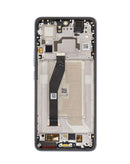 Pantalla OLED BajoPPLCD Xiaomi 14T con marco, color Titan Blue, premium para reparación.