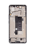 Pantalla OLED negra para Xiaomi Redmi Note 13 Pro 5G con marco, lista para reparación.