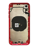 Marco trasero con componentes preinstalados para iPhone XR en color rojo en Quetzaltenango.