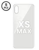 Tapa trasera con orificio de cámara para iPhone XS Max en color plateado en Xela Quetzaltenango.
