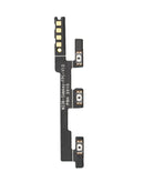 Cable flex para Motorola Moto E (XT2052 / 2020) con botones de power y volumen, listo para reparación.