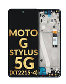 Reparación de pantalla con marco para Motorola Moto G Stylus 5G 2022 en Quetzaltenango.
