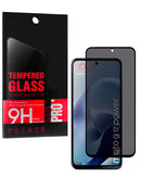 Vidrio templado Privacy Anti-Spy para Motorola Moto G17 Power, protector de pantalla que oscurece la visión lateral.