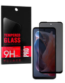 Cristal templado de privacidad 2.5D para Moto G Play 2024, protector de pantalla.