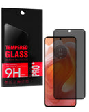 Vidrio templado de privacidad 3D curvo para Motorola Moto Edge 50 Ultra/X50 Ultra/Edge 50 Pro, anti-espía.