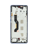 Reparación especializada de pantalla OLED con marco para Motorola Moto G85 en Xela Quetzaltenango.