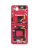 Pantalla OLED con marco para Motorola Moto Razr 50 Ultra color HOT PINK en Quetzaltenango.