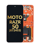 Pantalla OLED con marco para Motorola Moto Razr 50 en Xela Quetzaltenango - Reparación de pantallas al mejor precio.