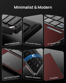 Teclado Harmonica Triple Fold negro, compacto y plegable, ideal para reparación o uso portátil.