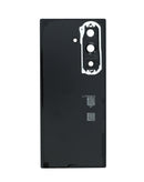 Tapa trasera negra con adhesivo y lente de cámara para Samsung Galaxy Z Fold 7, repuesto de teléfono.