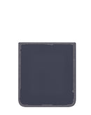 Tapa trasera verde brillante para Samsung Galaxy Z Flip 3 F711, pieza de reparación sin logo.