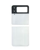 Tapa trasera para Galaxy Z Flip 4 F721 en color blanco disponible en Quetzaltenango.