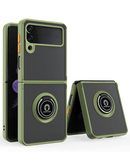 Protege tu Samsung Galaxy Z Flip 4 con un case rígido de PC trasero y TPU suave colorido en Quetzaltenango.