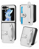 Funda cartera con ranura para tarjeta de crédito y correa de muñeca para Samsung Galaxy Z Flip 6 en Quetzaltenango, Xela.