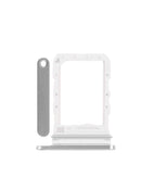 Bandeja SIM individual plateada para Samsung Galaxy Z Flip 7 5G, componente de repuesto.