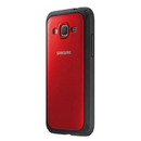 Estuche Protector Samsung Rojo con orilla Negra